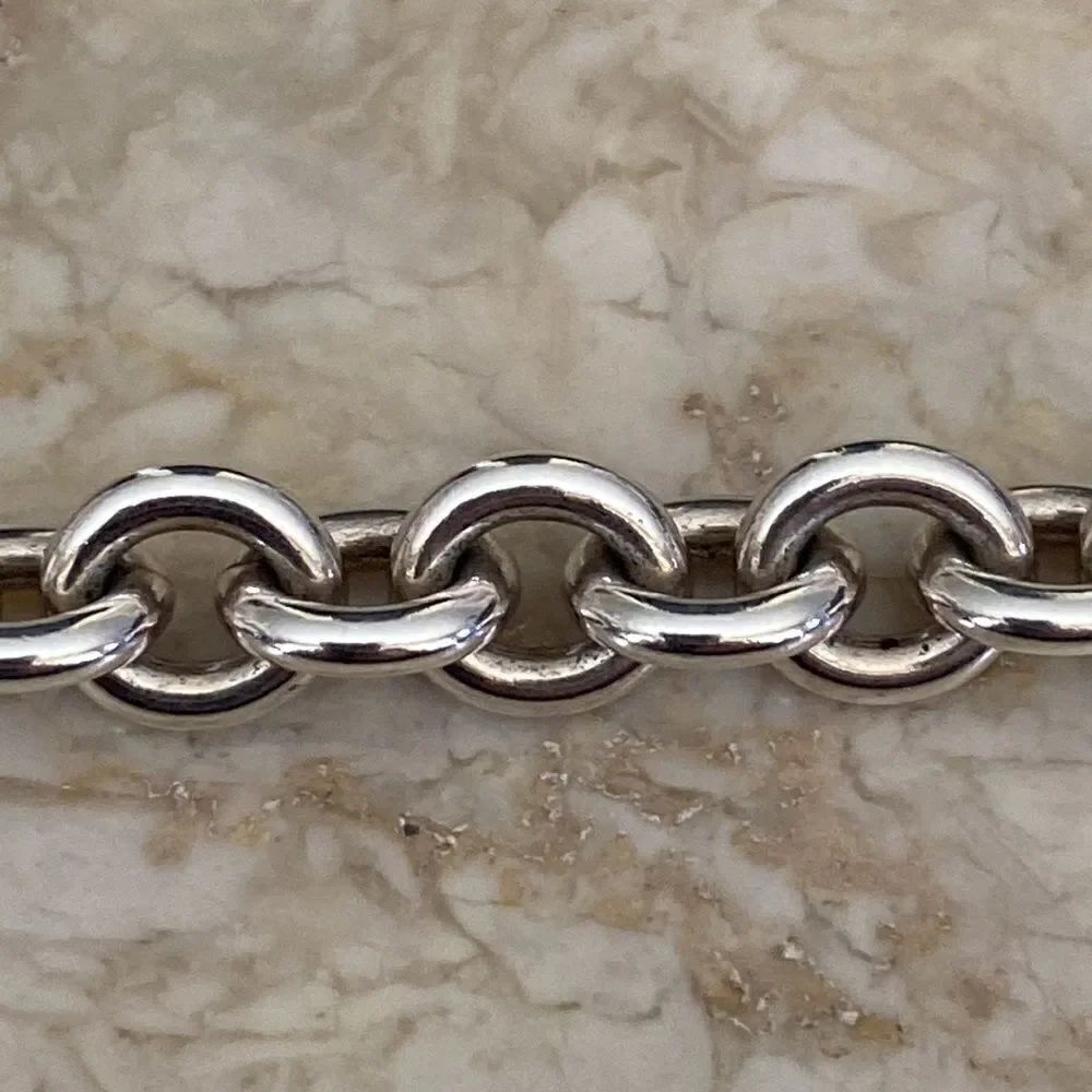 Tiffany & Co. Return to Tiffany Oval Tag Sterling Silver Bracelet - Picture 6 of 8